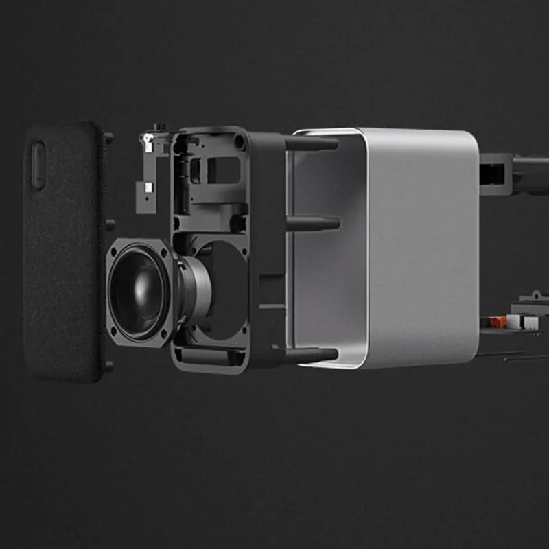 Xiaomi Bluetooth Динамик микрофон компьютера Беспроводной портативный стерео-динамик Aux
