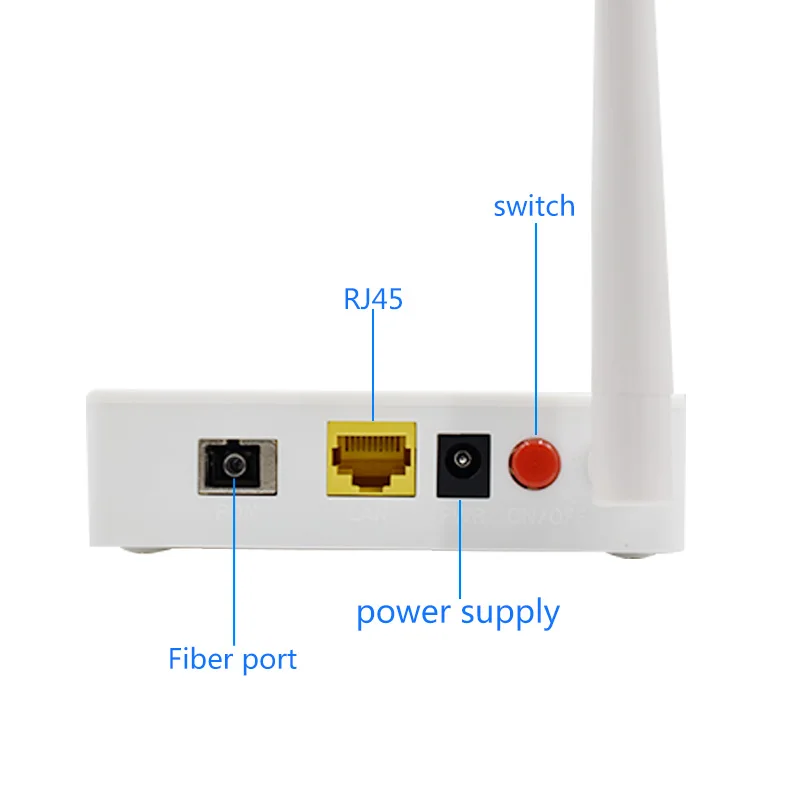 CHUANGLIXIN GPON ONU FTTH 1GE WIFI 1 порт ONT Одноместный LAN OLT 25G PPPOE Gpon с wifi штука|Оптоволоконное