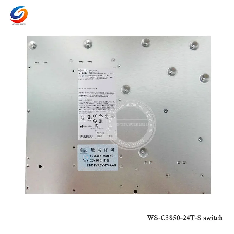 Хорошая цена WS-C3850-24T-S VLAN коммутатор гигабитная сеть ethernet 3850 24 порта данных IP база