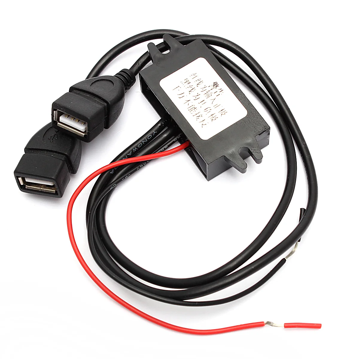 Автомобильный адаптер питания светодиодный 2 в 5 В 3 А 15 Вт двойной USB защита от