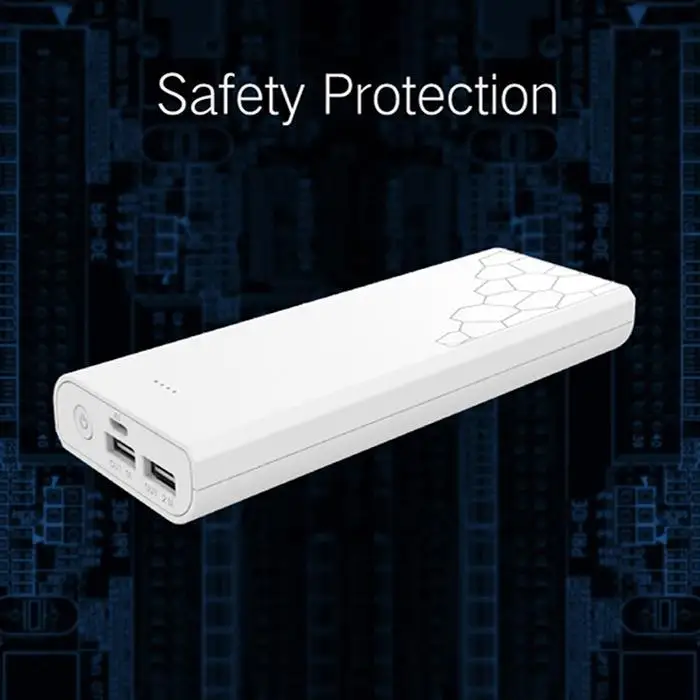 Портативный двойной порты usb мощность дисплей запасные аккумуляторы для