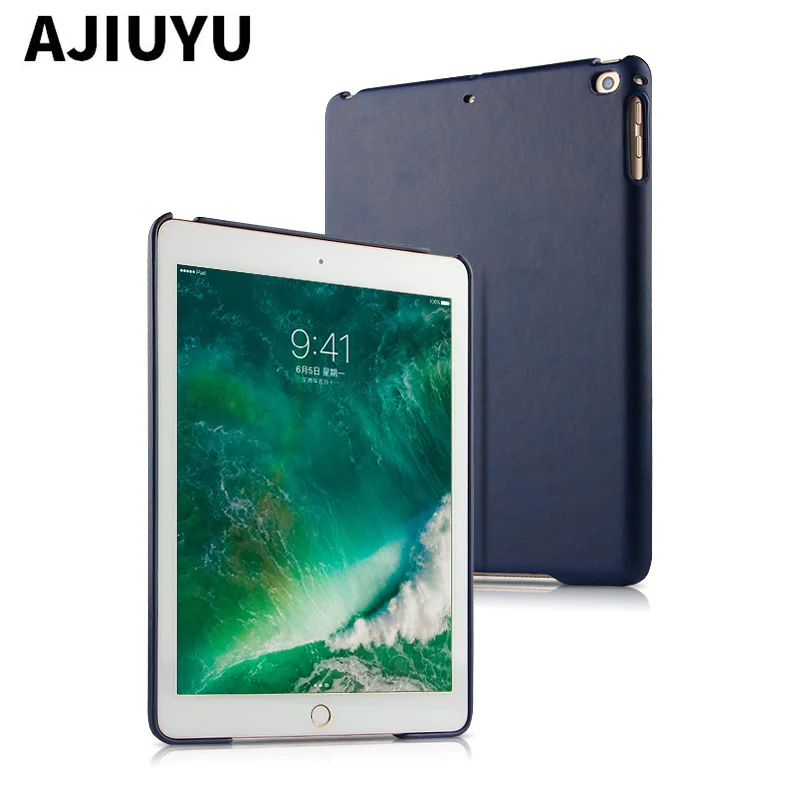 Для iPad 9 7 2017 чехол для задней панели защитный из искусственной кожи Apple Чехол