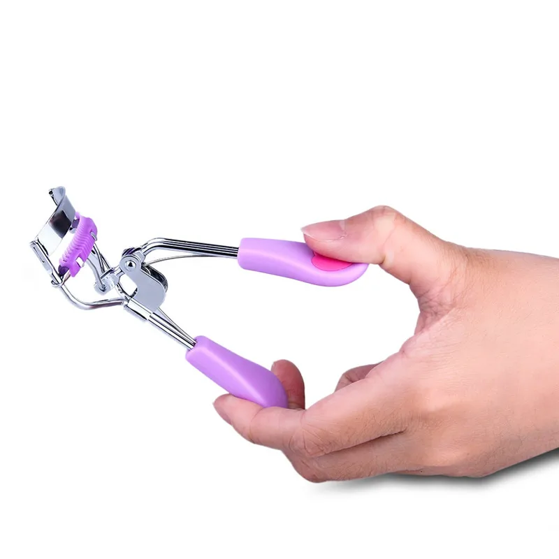 Rakado Eyelash Curler With Comb Heart Tweezers Curling Eye Lash Clip Cosmetic Beauty Peach Love Mascara Belt Handle | Красота и
