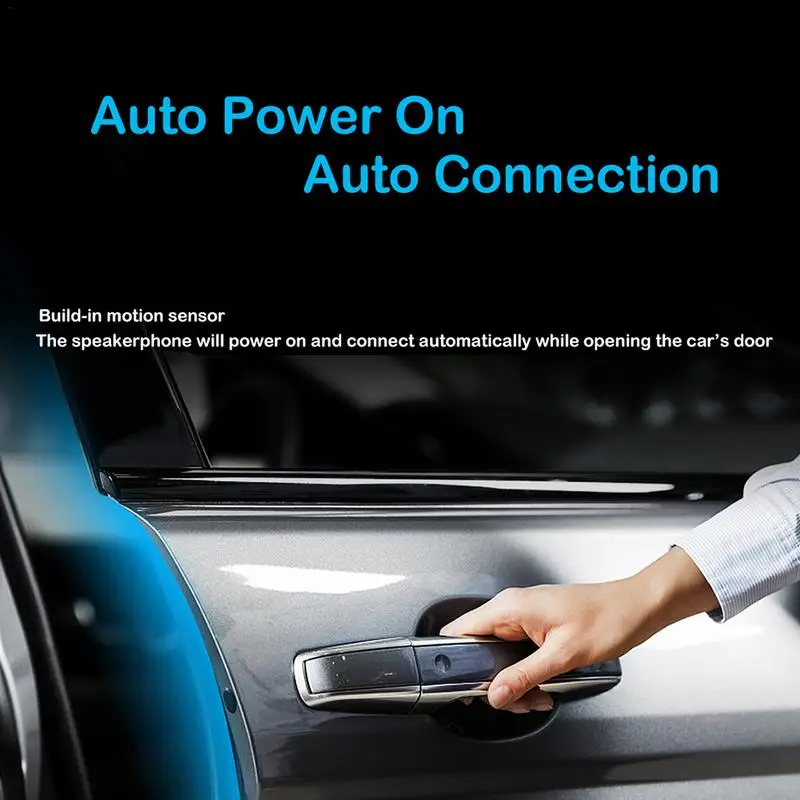 Автомобильный комплект громкой связи с Bluetooth автоматическое включение и