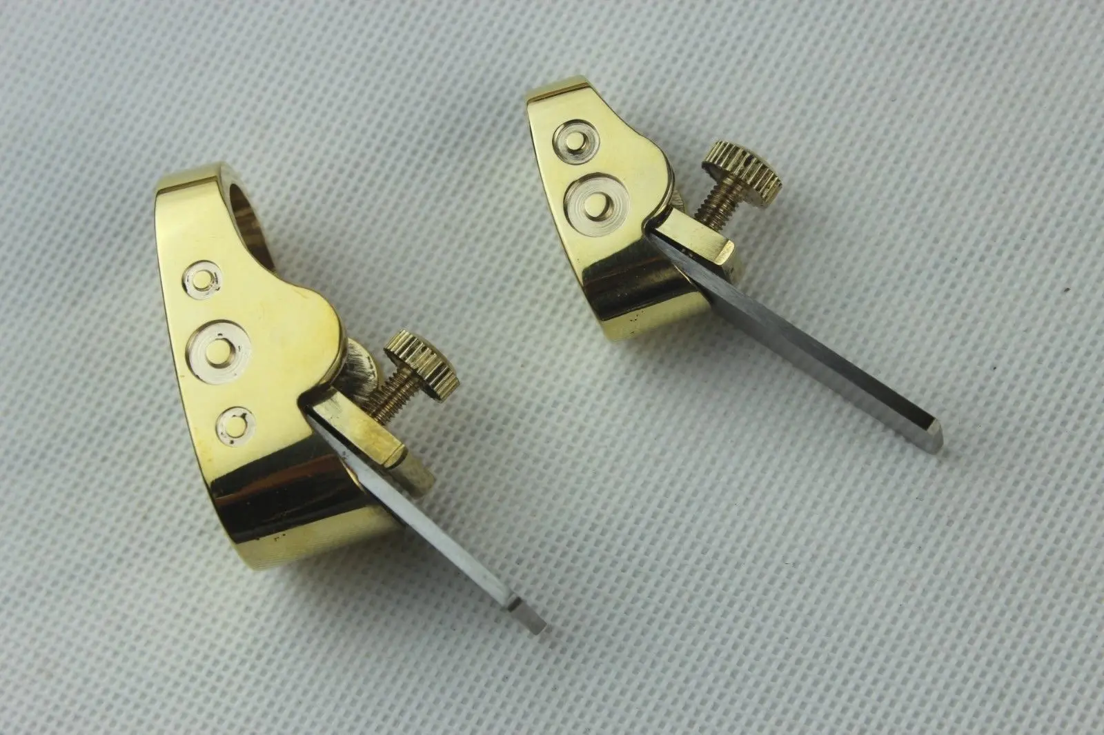 

Woodworker tools, 2 pcs different sizes Mini Brass plane, Violin making tools