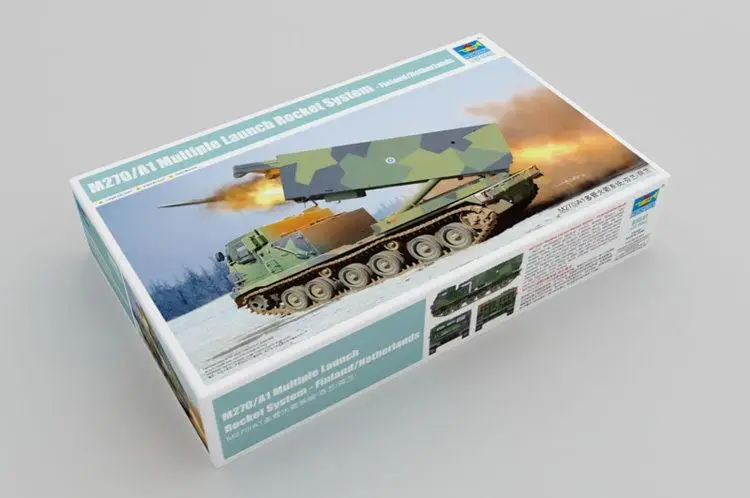 Многопусковая ракетная система Trumpeter 1/35 01047 M270/A1 Финляндия/Нидерланды|Наборы для