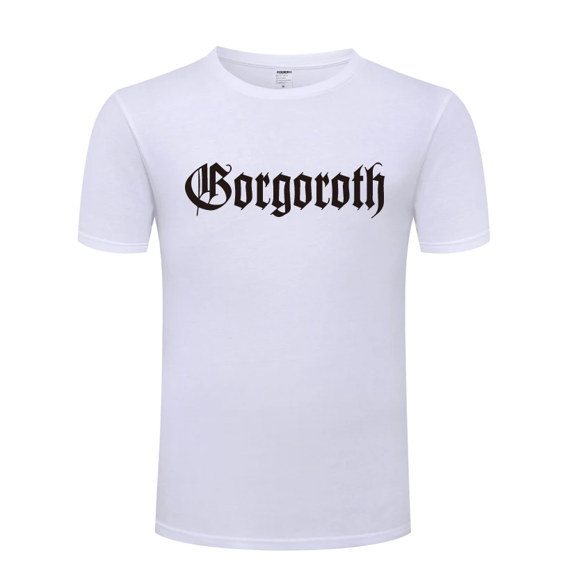 Мужская футболка с короткими рукавами Gorgoroth Twilight of the Idols повседневная хлопковая