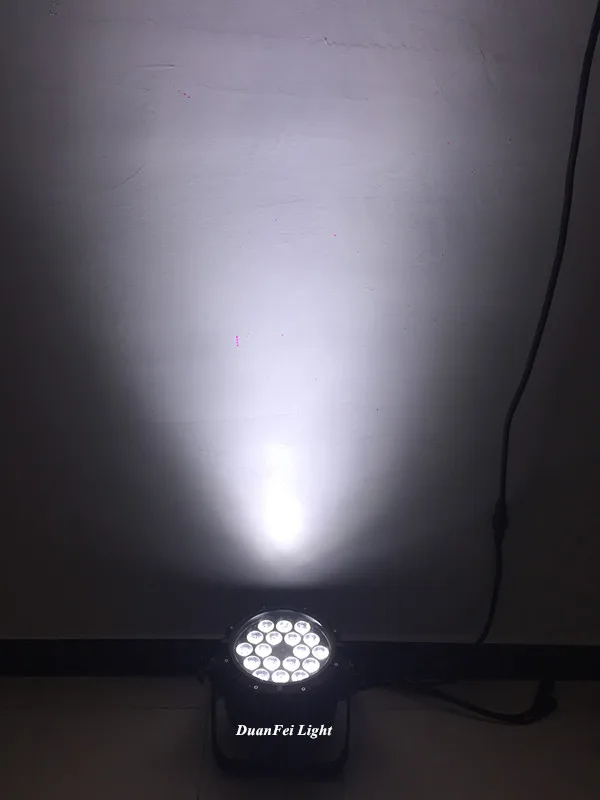 8 Лот Ip65 led par dmx rgbwa настенная шайба Свет прожекторная 18x15 Вт 5в1 стирка наружная