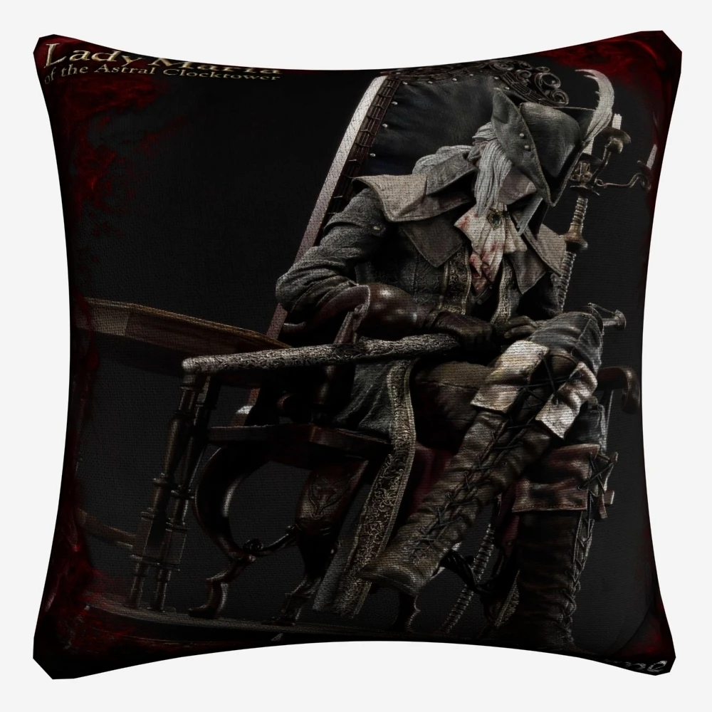 Bloodborne Темный Охотник игра декоративное хлопковое белье Наволочка на подушку