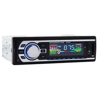 auto new 24v car stereo fm radio mp3 audio player support bluetooth phone with usbsd mmc port car electronics in dash 1 din