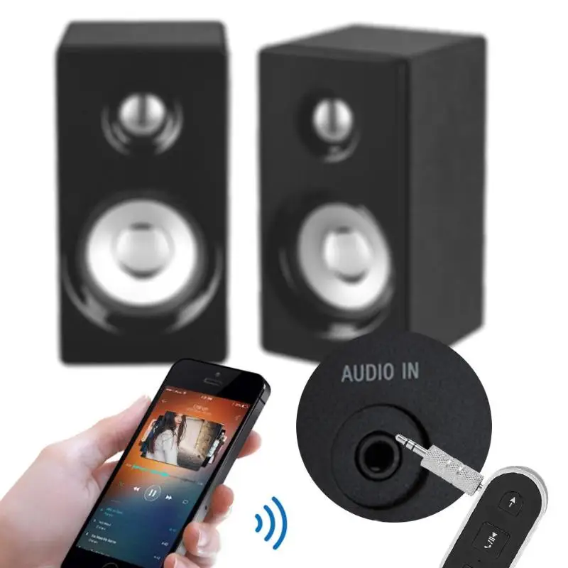 3 5 мм разъем Bluetooth вспомогательный приемник аудио адаптер для наушников громкой