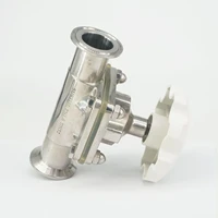 1 14 32mm 316 stainless steel ferrule od 50 5mm sanitary tri clamp diaphragm valve brew beer dairy product