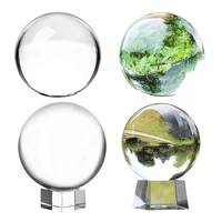 k9 clear crystal ball art decoration crystal prop sphere photography wedding home decoration glass ball