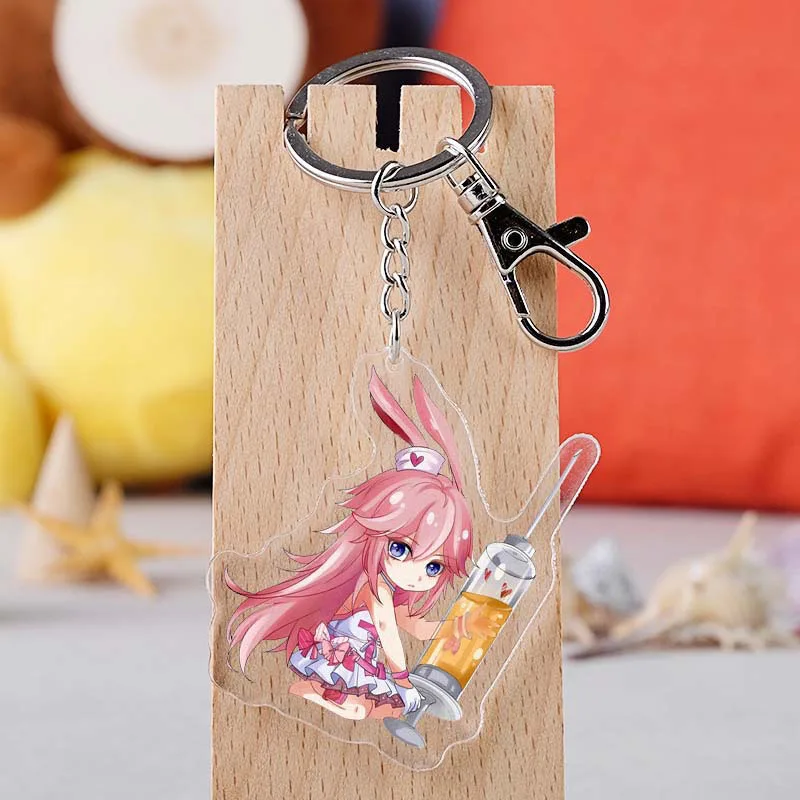 Игра коллапс Gakuen 3 косплей брелок японский мультфильм Yae Sakura акриловый