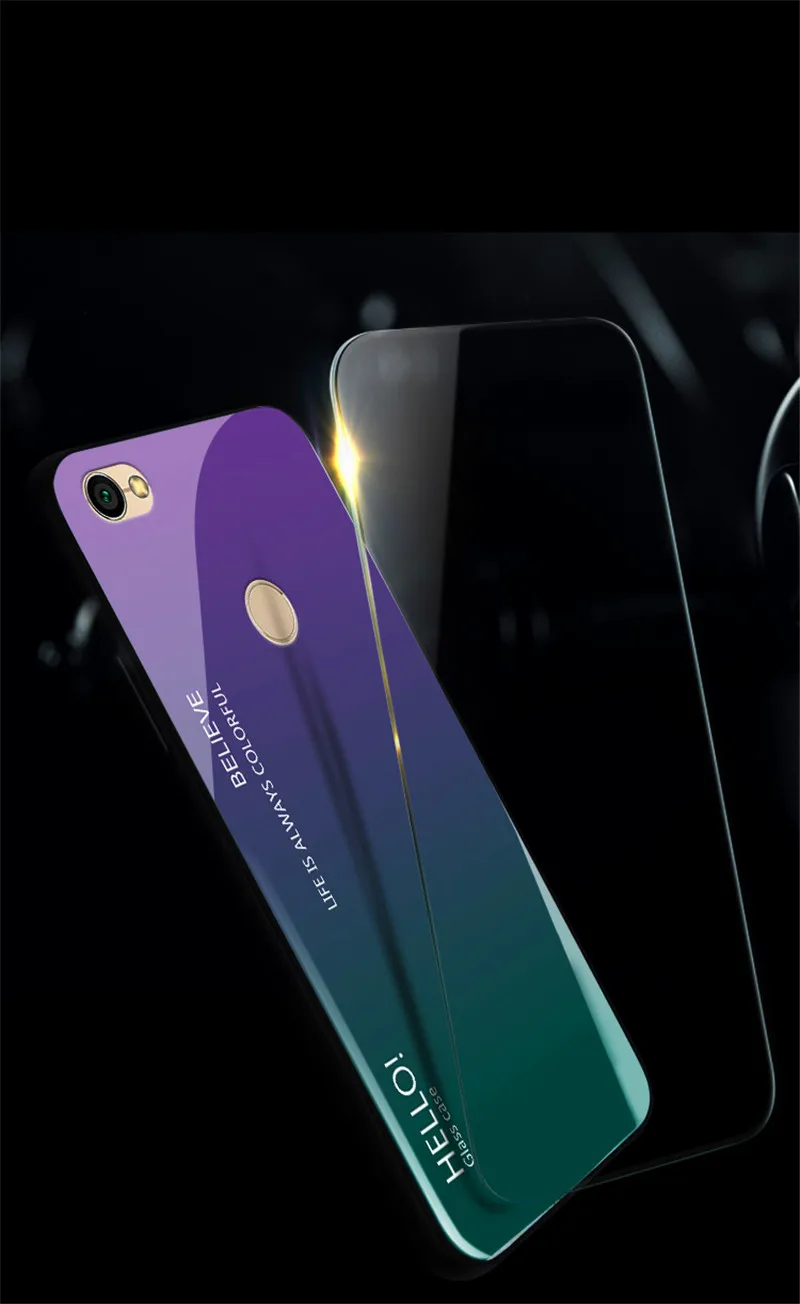Чехол для Xiaomi Redmi Note 5A Pro Note5A из закаленного стекла с градиентом|Бамперы| |