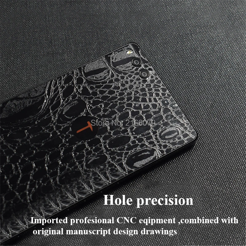For Smartisan Nut 3 Nut3 / U3 5.99&quot Crocodile Snake Skin Pattern Leather Full Body Back Cover Matte Decals Wrap Sticker Film |