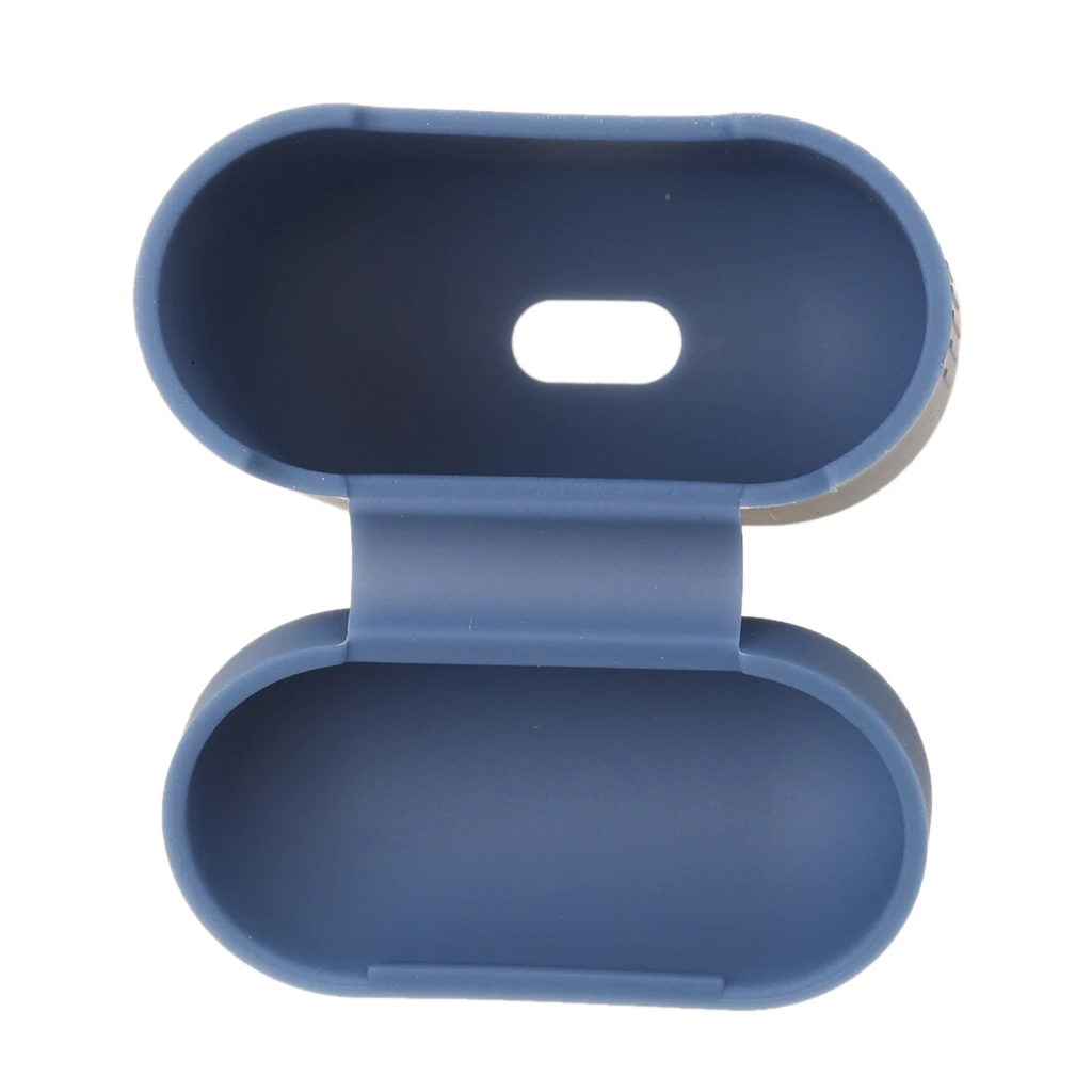 Силиконовый противоударный защитный чехол для Apple AirPods Blue | Электроника
