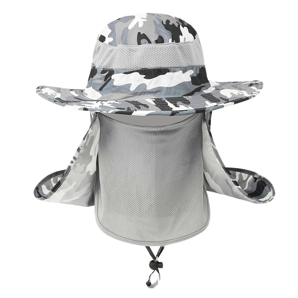 Уличная спортивная походная шляпа с козырьком дышащая защита от солнца широкими