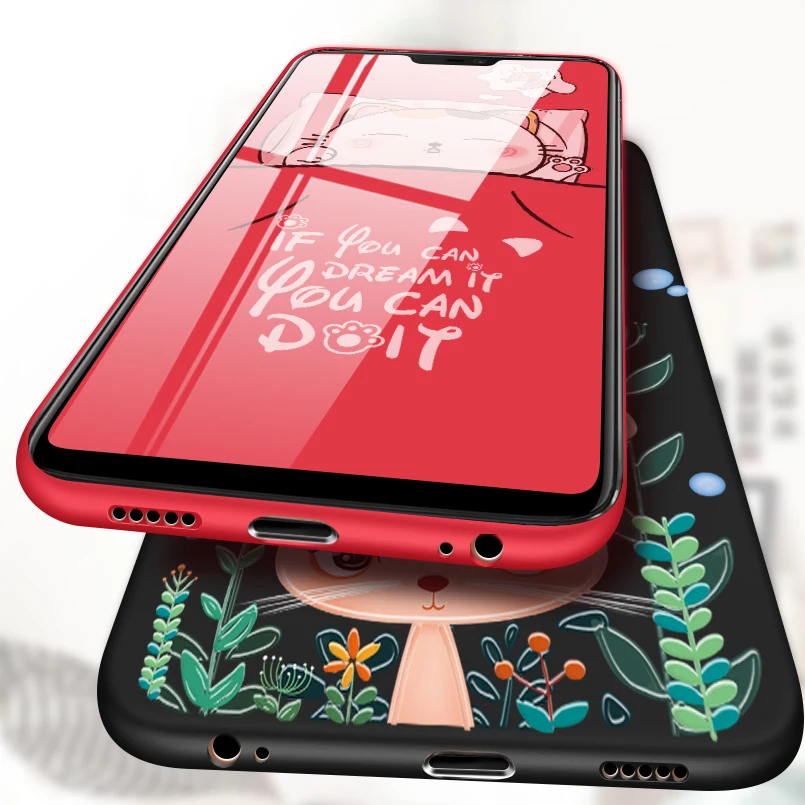 Силиконовый чехол для Oneplus 6 мягкий милый мультяшный животные One Plus Origina