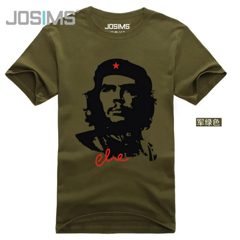 Мужские повседневные хлопковые рубашки модные CHE GUEVARA мужские