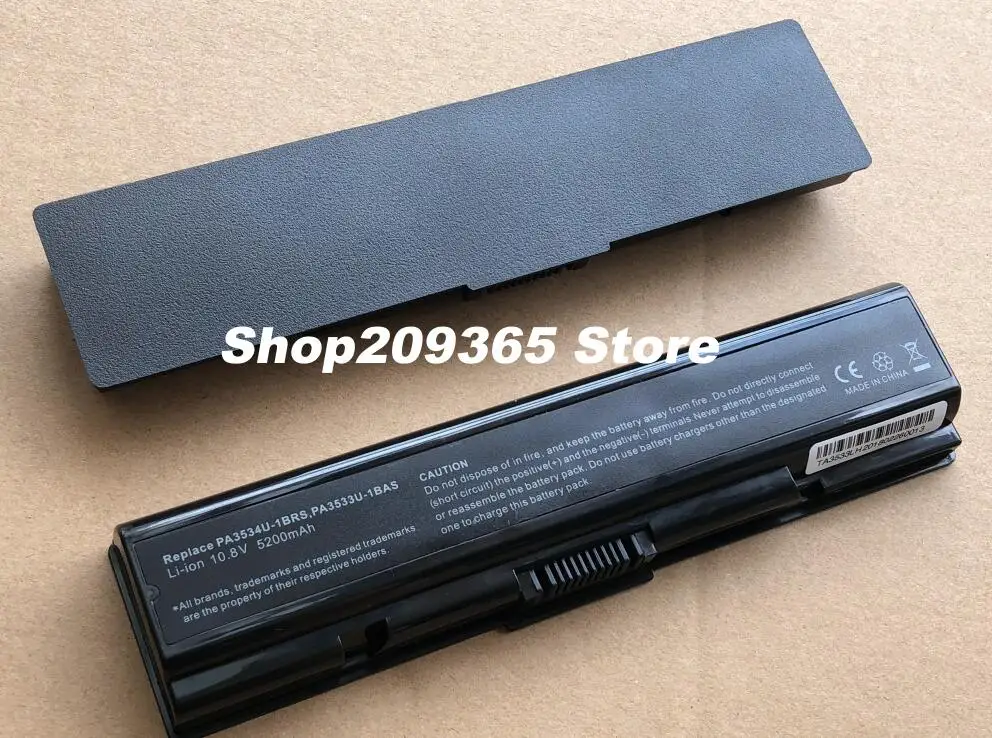 Аккумулятор HSW для ноутбука Toshiba PA3534 A200 A205 A210 A215 A300 L300 L450D L500 L505 L555 M200