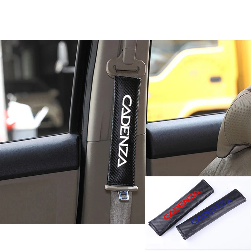 

2pcs PU Fashion Car Seat Belt Cover Car Seat belt shoulder Pads for Kia Cadenza