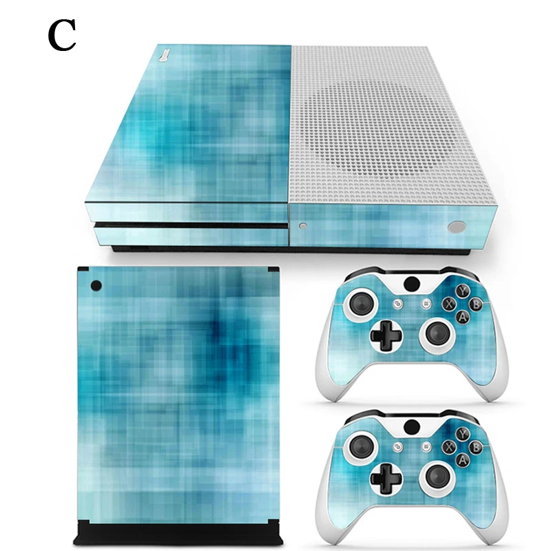 Game Console Skin Sticker Protector For Microsoft Xbox One Slim Artistic Protective Stickers Controllers | Электроника