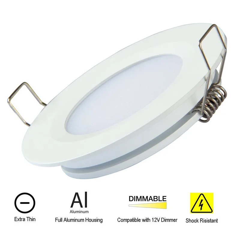 Topoch 20 Pack потолочные светильники для гостиной DC12V PWM диммер полностью алюминиевый