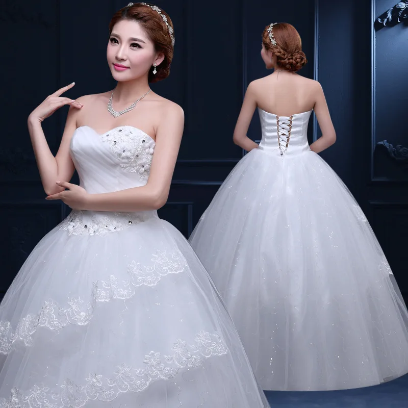 Vestido De Noiva элегантные свадебные платья с аппликацией бальное платье