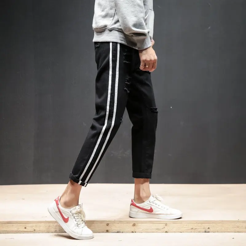 2019 Весна и лето новый корейский моды прилив мужской свободные Высокое