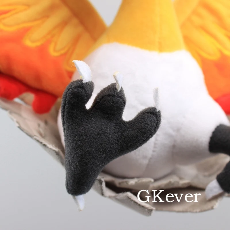 

Anime Ho-Oh Golden Plush Doll Figure Soft Stuffed Toy 10" Christmas Gift