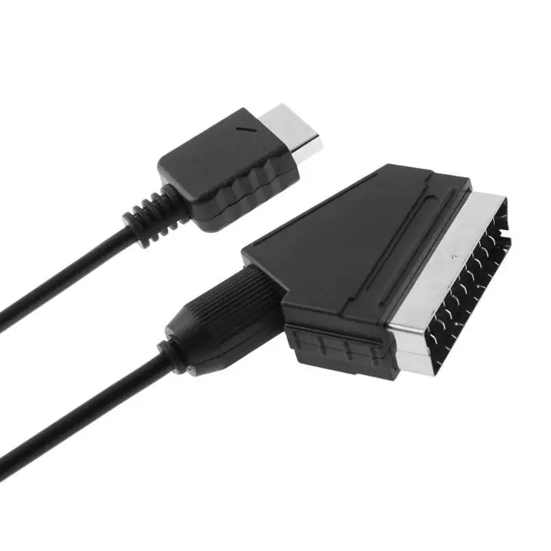 1 шт. RGB SCART кабель 8 м/6ft ТВ AV для Sony Playstation PS2 PS3 тонкая линия игровых консолей ps2 игры