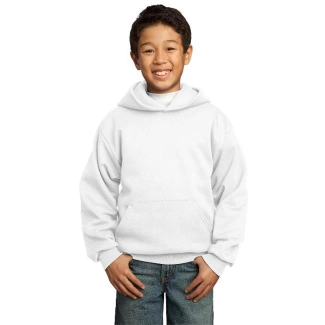 Порт и компания PC90YH Youth Core Fleece пуловер с капюшоном свитер белый средний| |