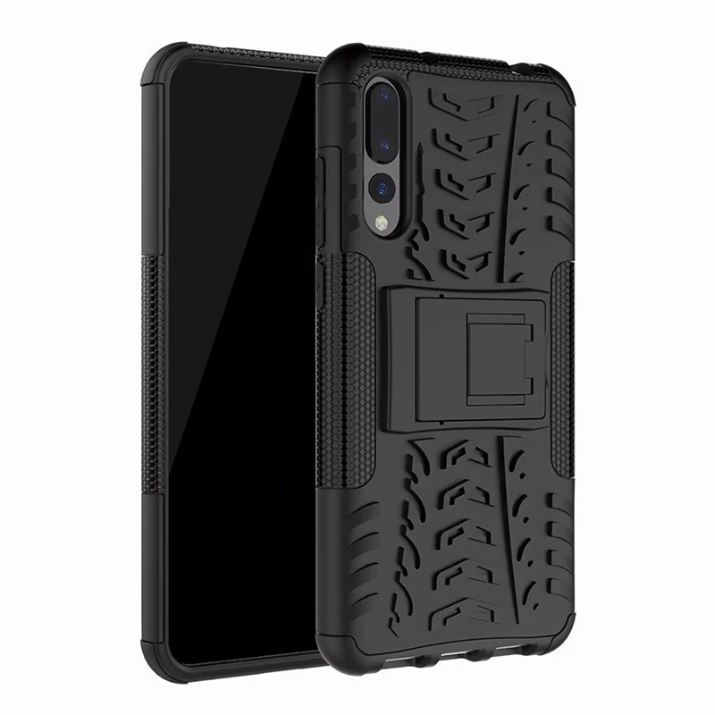 Remanbor For Huawei P20 Pro Silicone Armor Case TPU Cover Shockproof Protective Mobile Phone 6.1'' |