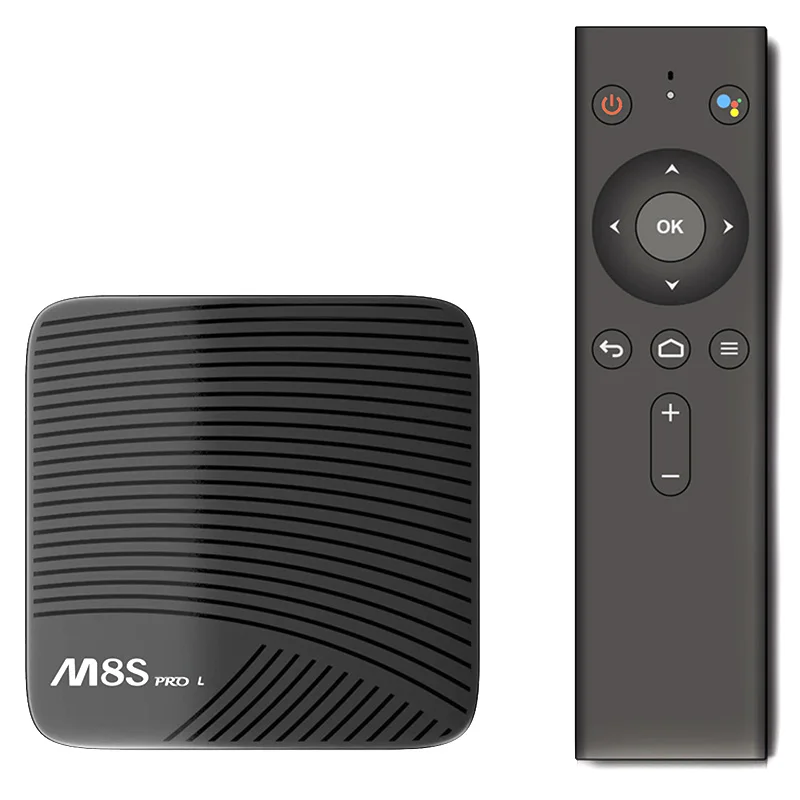 MECOOL M8S PRO L 4 K ТВ коробка голосовой пульт дистанционного управления Управление 3 Гб