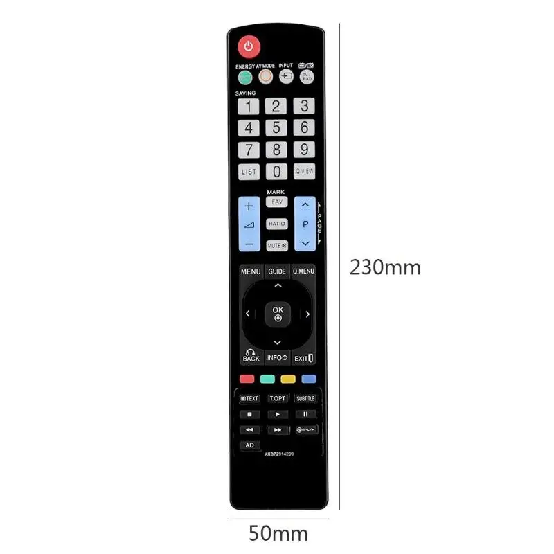Новый пульт дистанционного управления пластик замена ТВ для LG 42LE4500 AKB72914209 AKB74115502