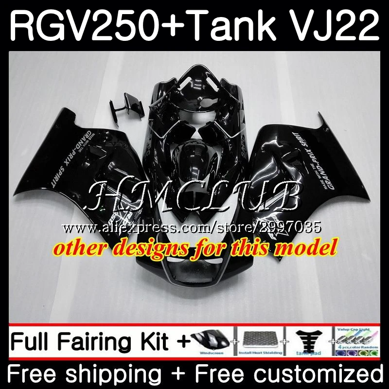 + Бак для SUZUKI RGV250 1990 1991 1992 1993 1994 1995 1996 42HC. 18 RGV 250 VJ22 синий белый горячий RGV-250 90 91 92 94 95 96