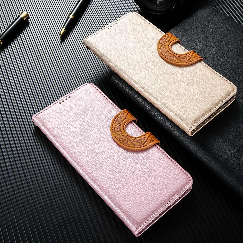 Кожаный чехол-держатель KISSCASE для Samsung S10E S10 S9 S8 Plus S7 Edge флип-чехол телефона Note 8 9 J2