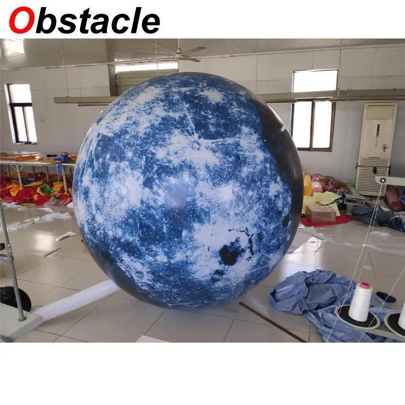 

Inflatable LED light moon model advertising inflatables commercial moon ball light for festival party event decoration