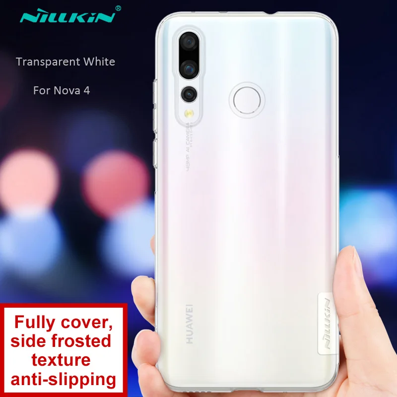 Прозрачный чехол Nillkin для huawei Nova 4 мягкий из ТПУ |
