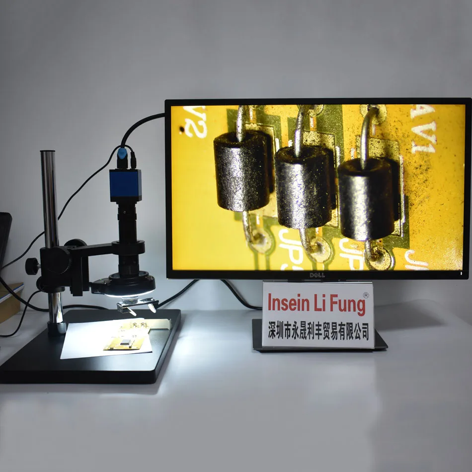 HDMI WDR видео микроскоп камера + 2D 3D сторона лица Регулируемая большое поле зрения 10X