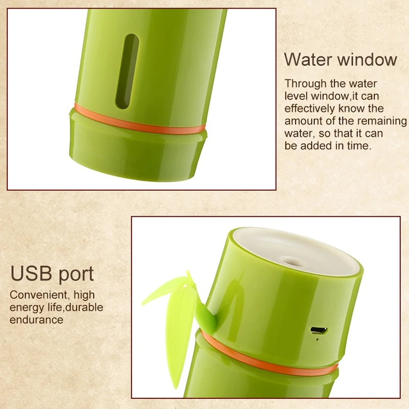 Usb Арома эфирное масло диффузор Ультразвуковой Холодный Туман бамбуковые