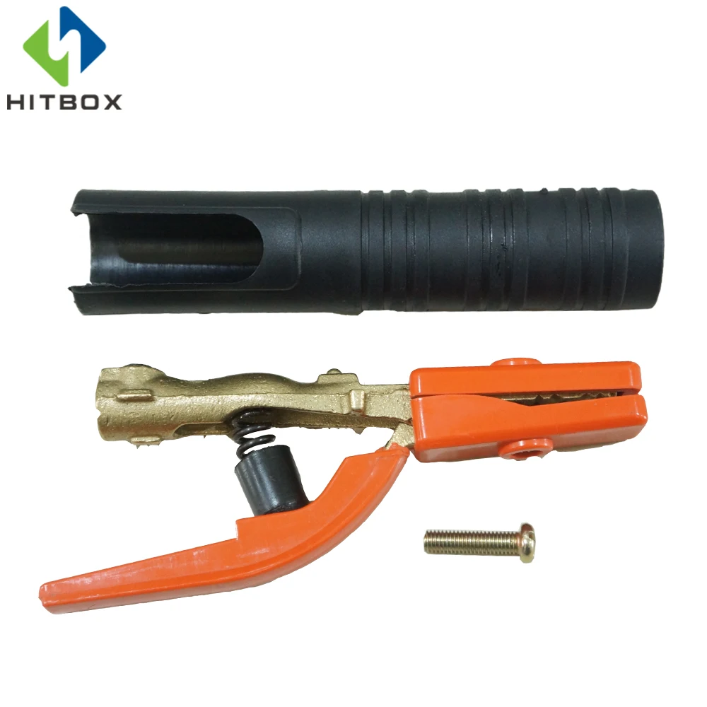 Держатель электрода HITBOX 200A 300A 500A дуговая сварка мощные аксессуары|welding holder|accessories