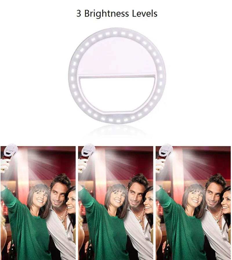 Светодиодный лампы Selfie Light для iPhone дополнительная подсветка ночной темноте