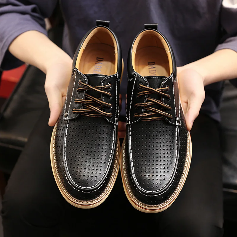 

New Men Canvas Shoes Breathable Fashion Mens Shoes Comfortable Lace Up Casual Shoes Male Footwear