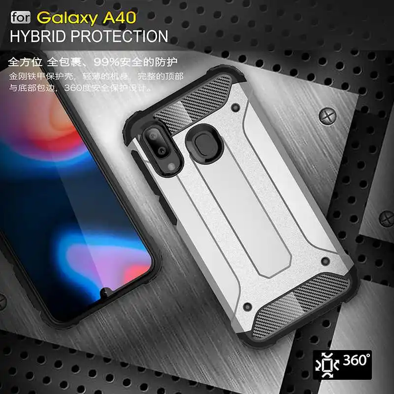 Mokoemi железная Броня ударопрочный 5 9 &quotдля Samsung Galaxy A40 чехол для сотового телефона |