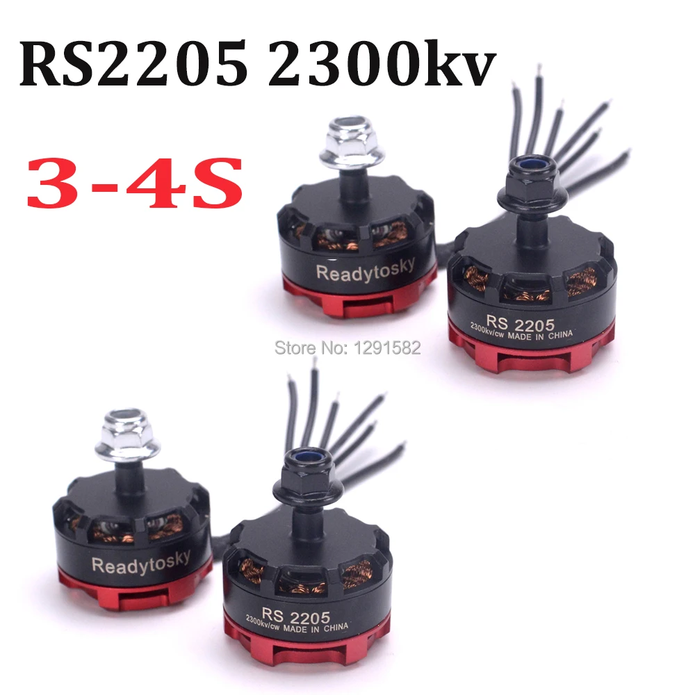 RS2205 2300KV CW CCW бесщеточный двигатель 3 4S поддержка 5045 Пропеллер для Martian II IV 220 мм True X