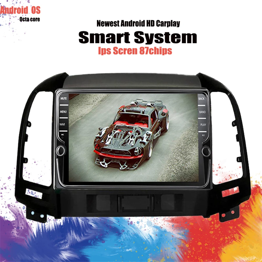 8 &quotВосьмиядерный Android 1 2 din автомобильный DVD мультимедийный плеер gps navi Радио
