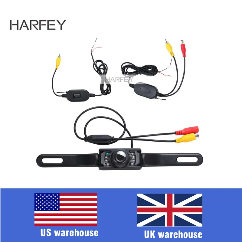 Камера заднего вида Harfey с ночным видением камера 420 tv l PAL/NTSC TV system беспроводная