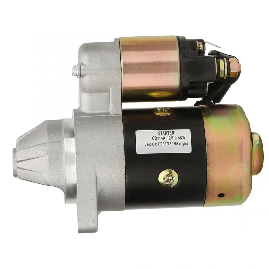 12V 0.8KW водяной насос/дизельный/бензиновый двигатель стартер электродвигатель с